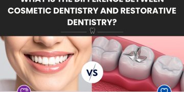 What Is the Difference Between Cosmetic Dentistry and Restorative Dentistry?